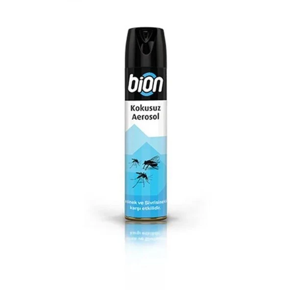 Bion Karasinek ve Sivrisineklere Karşı Etkili Kokusuz Aerosol 405 ml