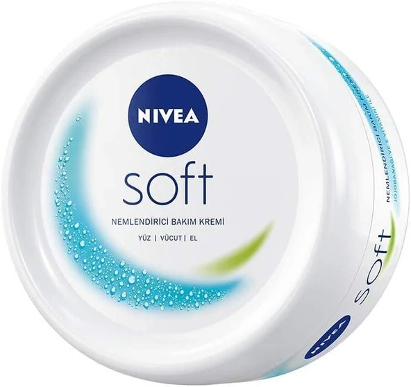 Nivea Soft Nemlendirici Bakım Kremi 100 Ml (Yüz - Vücut - El )