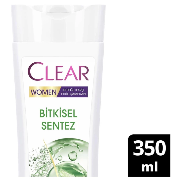 Clear Women Bitkisel Sentez Şampuan 350 Ml