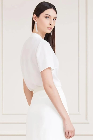 Guess Marciano Myrea Kadın Bluz 2GGH099547Z - Resim 7