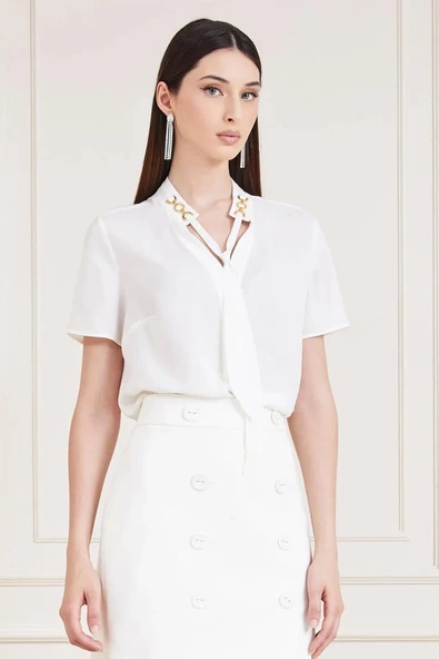 Guess Marciano Myrea Kadın Bluz 2GGH099547Z - Resim 3