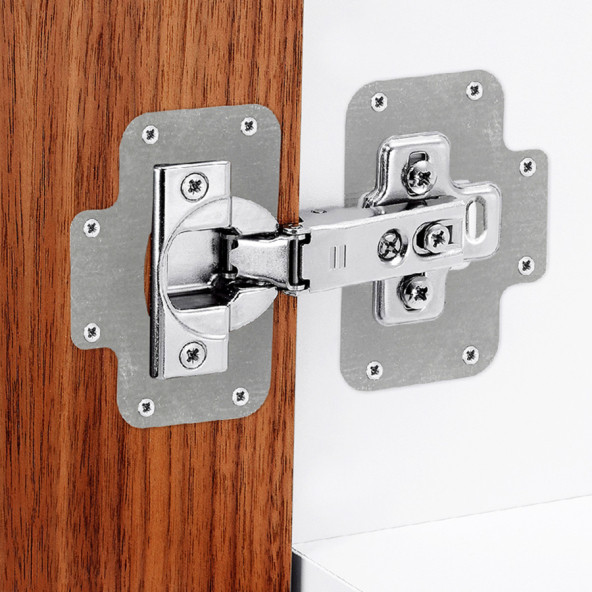 Mobilya Dolap Kapak Tamir Seti Kırık Tas Menteşe Vida Yeri Onarım Takımı - 2