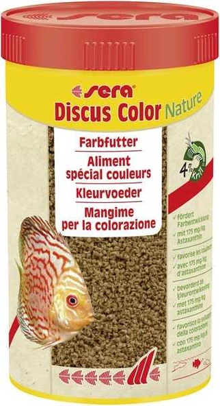 Discus Color Nature 100 Ml 42 G Kutu Balık Yemi