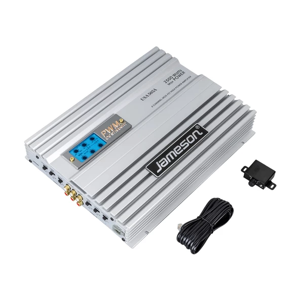 JAMESON USA-505A 4 KANAL 2500 WATT OTO ANFİ - Resim 3