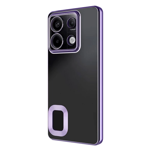 Gpack Xiaomi Redmi Note 13 4G Kılıf Logo Gösteren Kamera Korumalı Silikon - 6