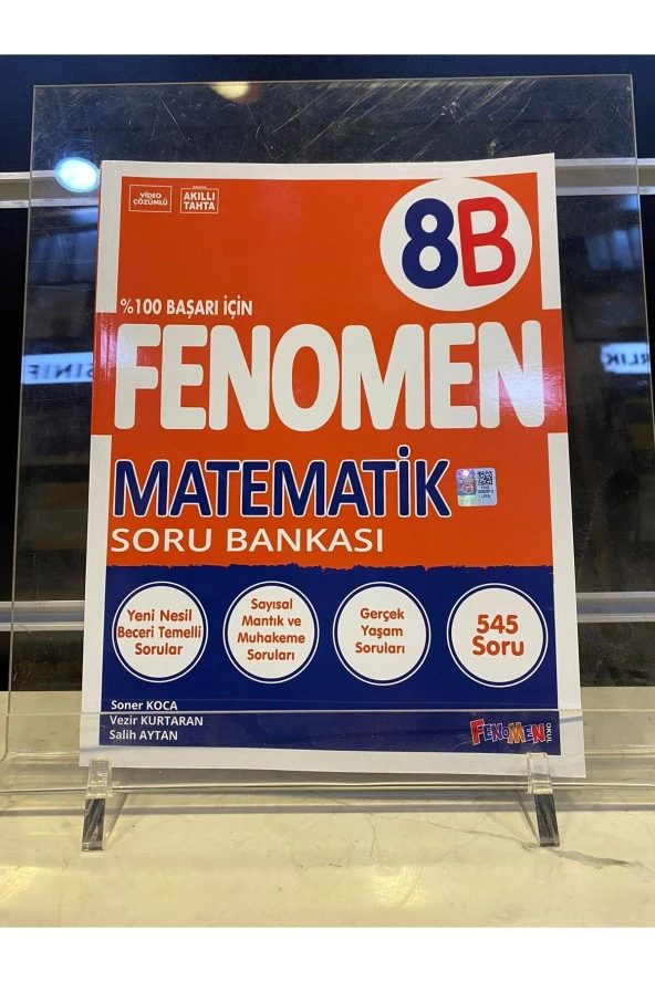 8 FENOMEN MATEMATİK (B) SORU BANKASI