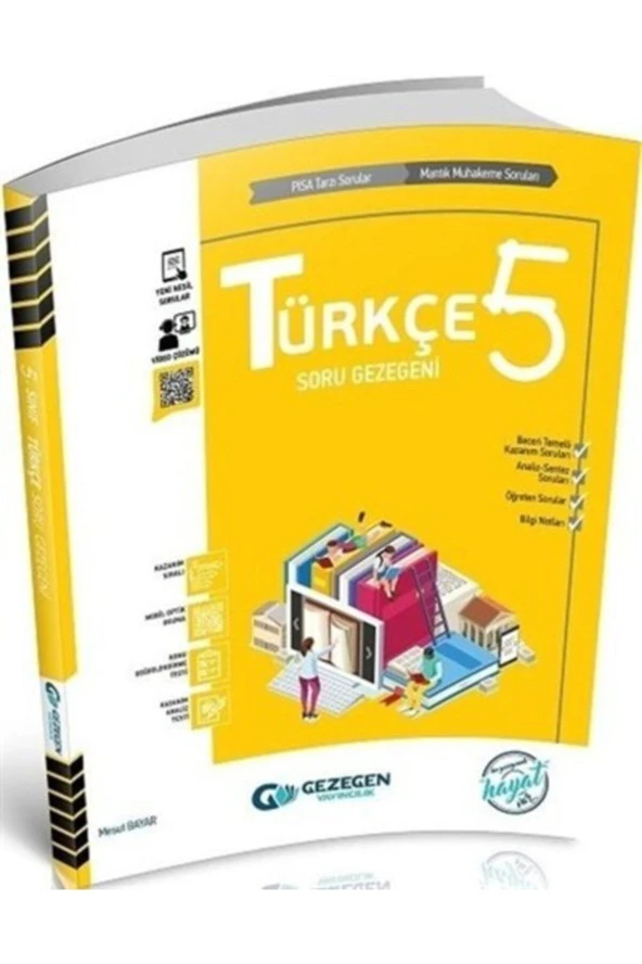 Gezegen Yayınları 5. Sınıf Türkçe Soru Gezegeni