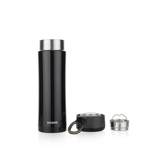Schafer Iron Man Termos 420 Ml-Siyah - 3