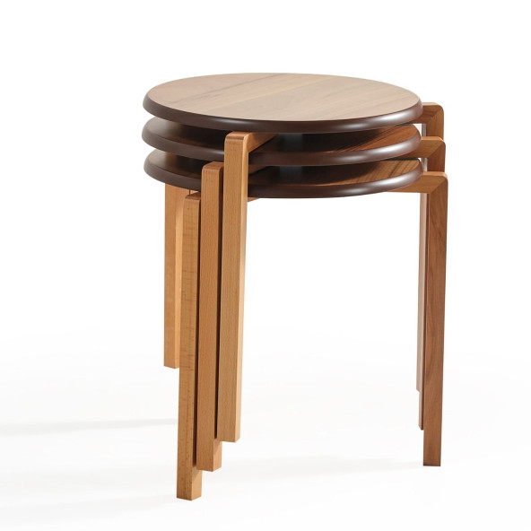 Sehpa, Zigon sehpa, yan sehpa, modern sehpa, ahşap sehpa, üst üste geçebilen sehpa