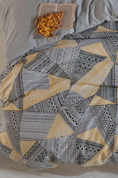 Pamuklu Çift Kişilik Nevresim Seti | Nevresim Ve Yastık Kılıfı | ÇARŞAFSIZ - 12