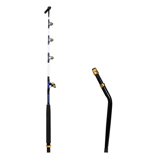 Seabor Deep Sea 180cm 60-100 LBS Trolling Kamış-Eğri Sap - Resim 2