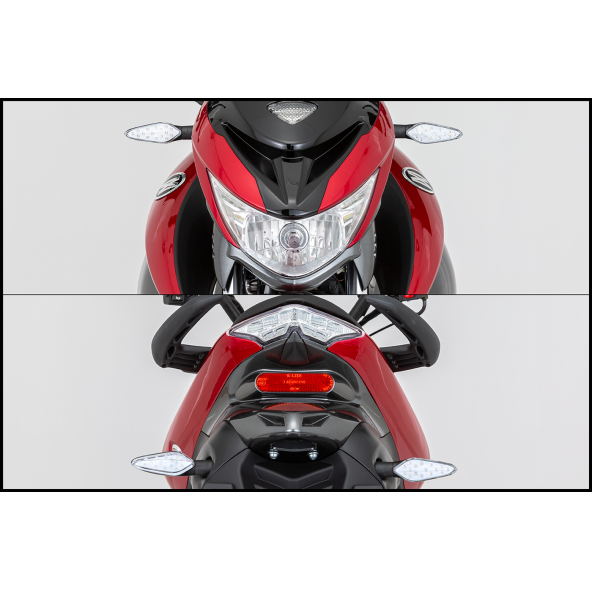 MONDİAL 125 DRİFT L CBS TOURİNG MOTOSİKLET BEYAZ - 2024 MODEL - 7
