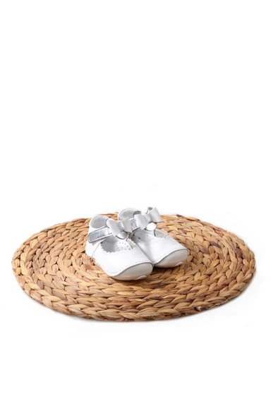 Papuçcity 02881 Orto Pedik İlk Adım Kız Çocuk Bebe Deri Ayakkabı - 4