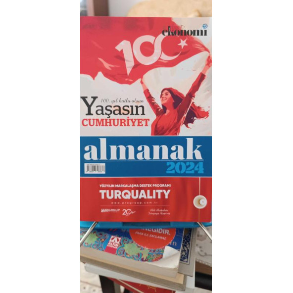 Almanak 2024 - 100. yıl kutlu olsun Yaşasın CUMHURİYET Kollektif Turqualty