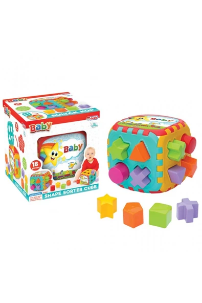 Bebek Eğitici Büyük Bul Tak Küp Oyunu - 2