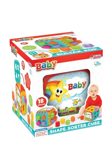 Bebek Eğitici Büyük Bul Tak Küp Oyunu - 3