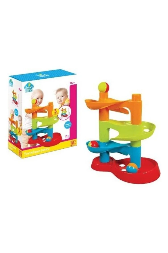 Bebek Eğitici Yuvarlama Kule Oyunu - Mavi Su Dünyası - 2