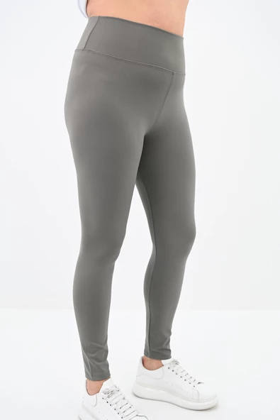 Kadın Büyük Beden Yüksek Bel Tayt 6271-24 - 7