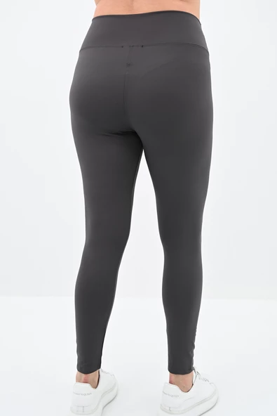 Kadın Büyük Beden Yüksek Bel Tayt 6271-24 - 4