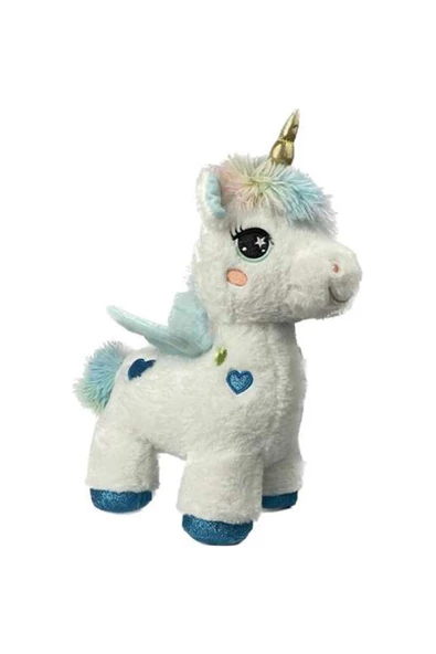 Peluş Unicorn 35 Cm - Mavi Su Dünyası - Resim 2