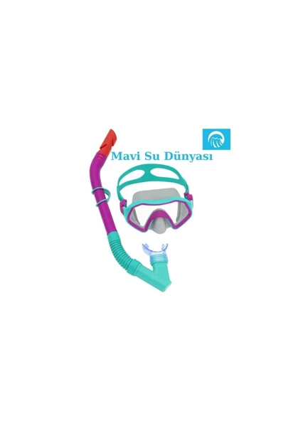 Çocuk Şnorkel Set Crusader 7+ - Mavi Su Dünyası - 2