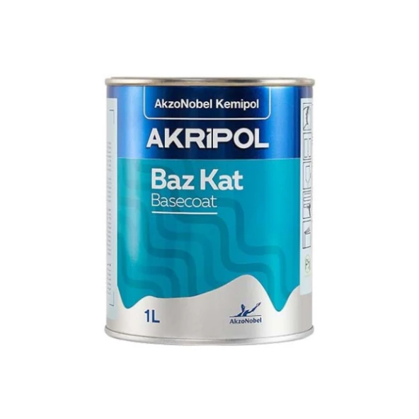 AkzoNobel Bazkat Demir Mavi Renault RQH 1 Litre