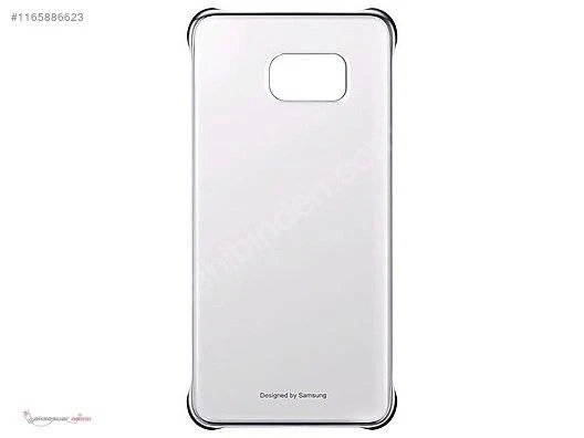 Samsung Galaxy S6 Edge Plus Clear Back Cover Orjinal - Gümüş EF-QG928CSEGWW - (Outlet) - Resim 2