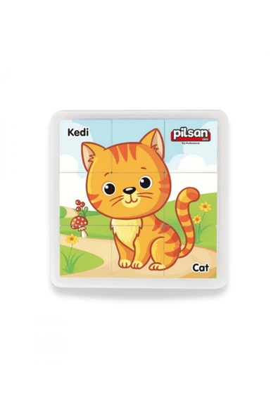 Puzzle Tek Kartlık Animal - Hayvanlar Puzzle - Tek Puzzle Gönderilmektedir. Mavi Su Dünyası - 3