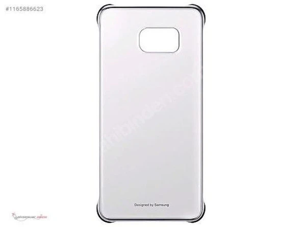 Samsung Galaxy S6 Edge Plus Clear Back Cover Orjinal - Gümüş EF-QG928CSEGWW - (Outlet)