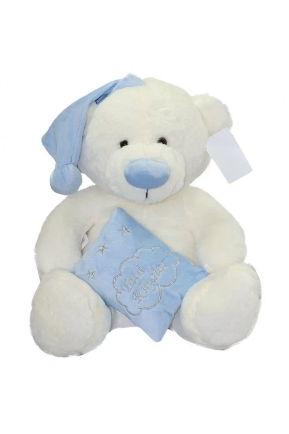 Peluş Ayı Tatlı Rüyalar - Mavi Su Dünyası ürün görseli