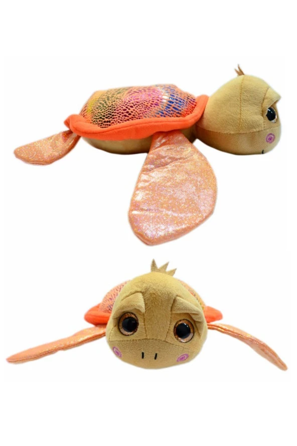 Peluş Kurbağa 25 Cm - Mavi Su Dünyası - 3