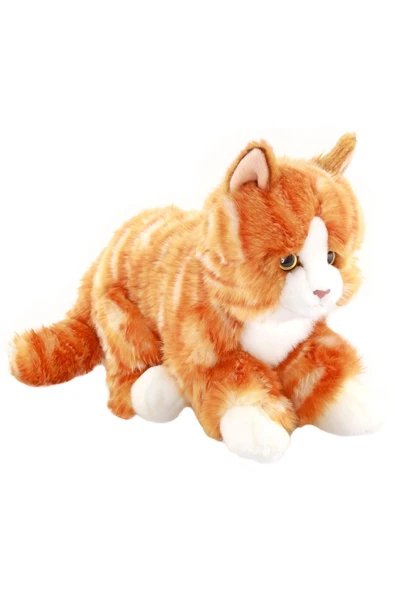 Floppy Kahve Tekir Kedicik Peluş Oyuncak 27 ürün görseli