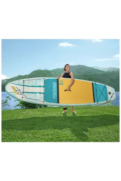 Paddle Board Hydro-Force Kürek+Pompa+Çanta - 340 x 89 Cm -