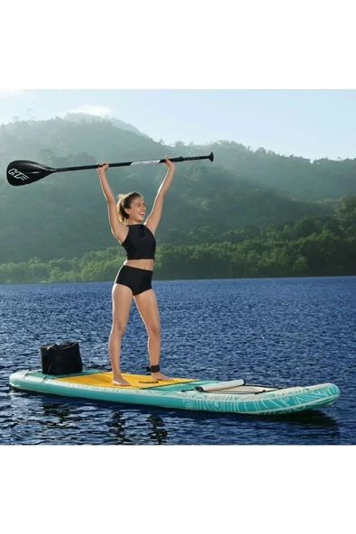 Paddle Board Hydro-Force Kürek+Pompa+Çanta - 340 x 89 Cm - - 2