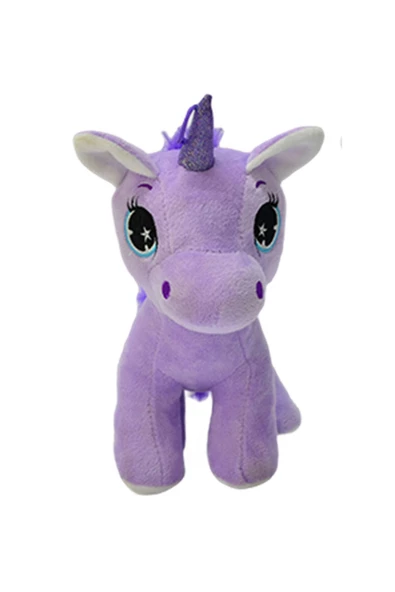 Peluş Pony At 20 Cm - Mavi Su Dünyası - Resim 3