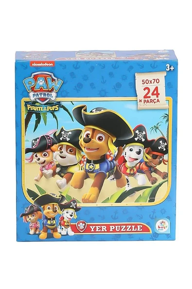 Çocuk Puzzle Yer - Yer Puzzle 24 Parça - MAVİ SU DÜNYASI