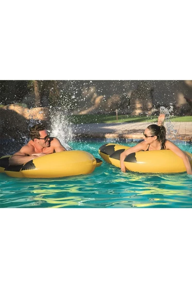 Muz Şekilli Ada Binici 140 Cm - Mavi Su Dünyası - 3