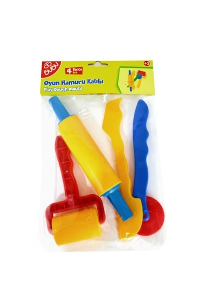 Oyun Hamur Kalıbı 4 Parça - 1