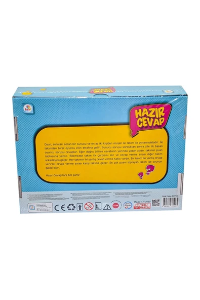 Hazır Cevap Oyun Seti - Resim 2