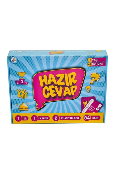 Hazır Cevap Oyun Seti - MAVİ SU DÜNYASI