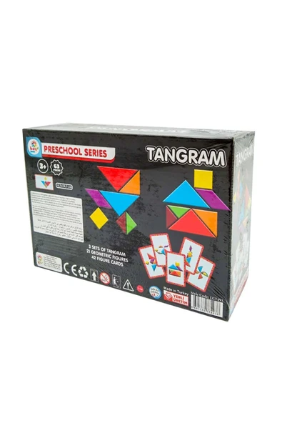 Eğitici Çocuk Tangram 63 Parça - 2