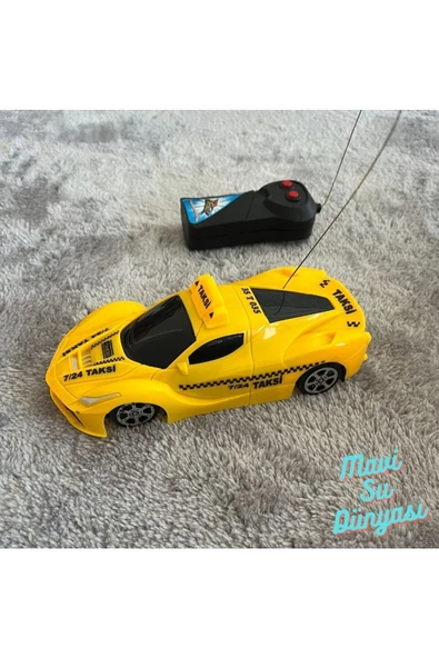 Uzaktan Kumandalı Gezgin Taksi 1:24 Ölçekli - Mavi Su Dünyası ürün görseli