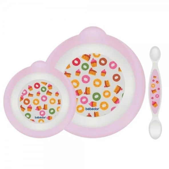 Bebedor My Feeding Set/beslenme Setim 6+ 9563 Pembe