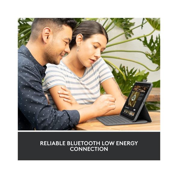 Logitech Slim Folio Ipad 10. Nesil Uyumlu Türkçe Klavyeli Kılıf 920-011415 - 5