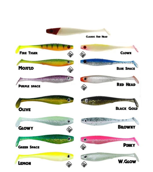 Fujin Shady 10cm Silikon Balık
