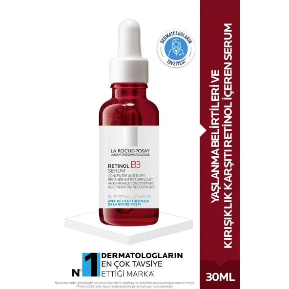 La Roche-Posay Retinol B3 Kırışıklık Karşıtı Konsantre Serum 30 Ml