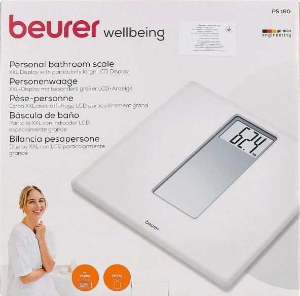 BEURER PS 160 TARTI BÜYÜK EKRAN DİJİTAL BASKÜL - 4