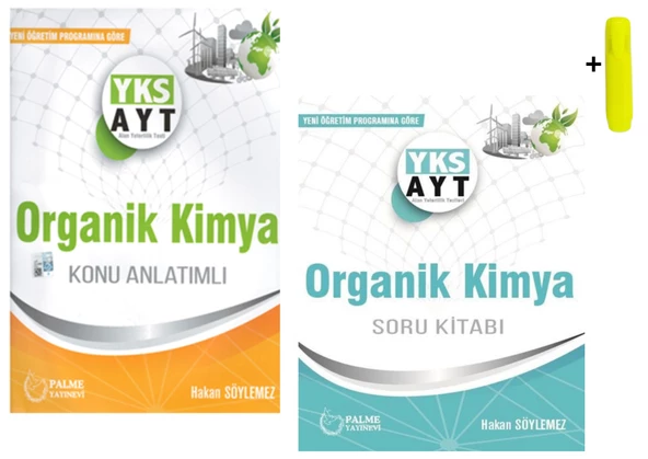 Palme Yayıncılık AYT Organik Kimya Konu Ve Soru Kitabı Set