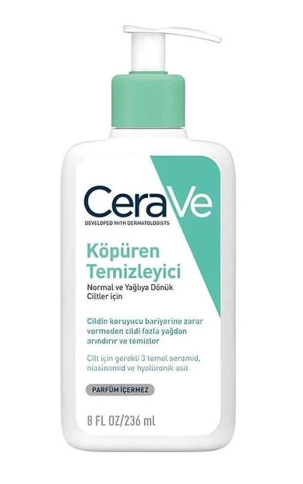 Cerave Foaming Cleanser Köpüren Temizleyici 236 ml