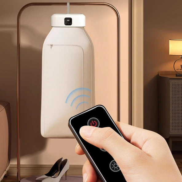 Mioji Mio UV100X Yeni Nesil UV Işıklı Taşınabilir Portatif Askılı Katlanabilir Çamaşır Kurutma Makinesi - 8